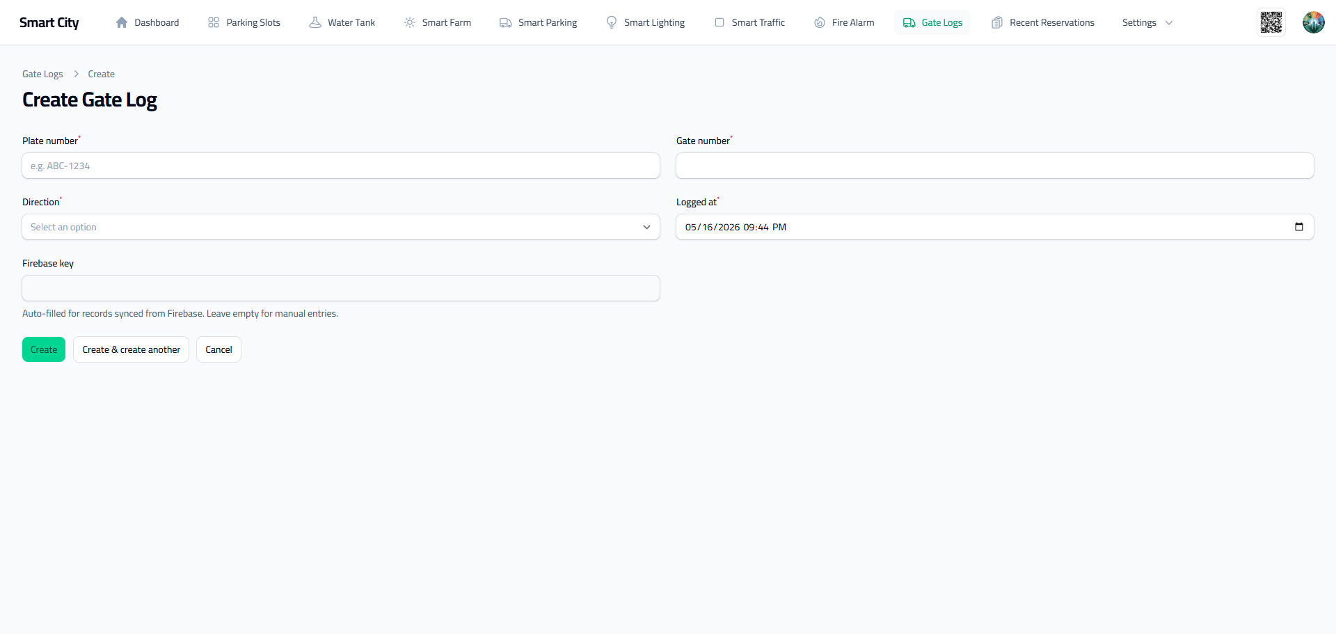 Project screenshot